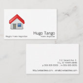 Zuhause/Haus/Tango Visitenkarte (Vorne/Hinten)