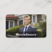 Zuhause / Hausversicherungskarte Visitenkarte (Vorderseite)