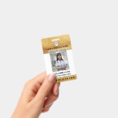 Zuhause Health Aid-Logo-Foto Ausweis (Handheld)