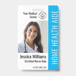Zuhause Health Aide Certified Nurse Aide Foto ID Ausweis