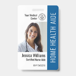 Zuhause Health Aide Certified Nurse Aide Foto ID Ausweis
