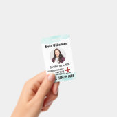 Zuhause Health Aide Certified Nurse Aide Foto ID Ausweis (Handheld)