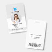 Zuhause Health Aide Certified Nurse Aide Foto ID B Ausweis (Vorder- & Rückseite)