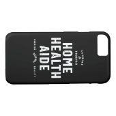 Zuhause Health Aide Job Title Gift Case-Mate iPhone Hülle (Rückseite (Horizontal))