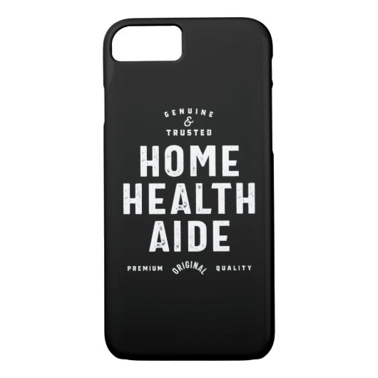 Zuhause Health Aide Job Title Gift Case-Mate iPhone Hülle (Rückseite)