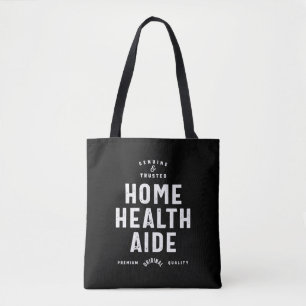 Zuhause Health Aide Job Title Gift Tasche