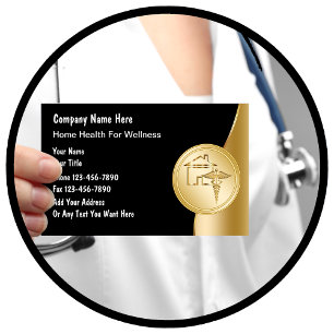 Zuhause Health Business Cards Visitenkarte