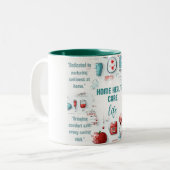 Zuhause Health Care Workers Keramik Tasse (Vorderseite Links)