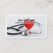 Zuhause Health Caregier Visitenkarte (Vorderseite)