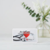 Zuhause Health Caregier Visitenkarte (Stehend Vorderseite)