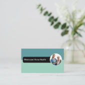 Zuhause Health Nursing Business Cards Visitenkarte (Stehend Vorderseite)