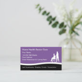 Zuhause Health Nury oder Caregier Business Cards Visitenkarte (Stehend Vorderseite)