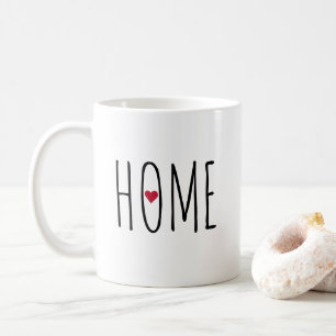 Zuhause Heart Farmhouse Style Kaffeetasse