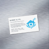 Zuhause Help Business Card - Beruflich & Kümmern Magnetische Visitenkarte (Beispiel)