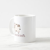 Zuhause-Herde Kaffeetasse (Vorderseite Links)