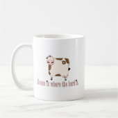 Zuhause-Herde Kaffeetasse (Links)