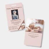 Zuhause-Hilfe für den Betreuer Ausweis (Front & Back)