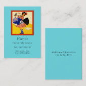 Zuhause-Hilfsservice Visitenkarte (Vorne/Hinten)