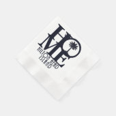 ZUHAUSE Hilton Head Island Stone Untersetzer Serviette (Ecke)