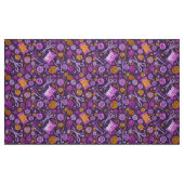 Zuhause Hobby Nähbedarf Collage Muster Lila Stoff (Fat Quarter (45,7 x 55,9 cm))