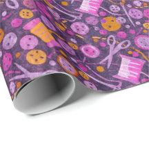 Zuhause Hobby Nähen DIY Paper Collage Muster Lila