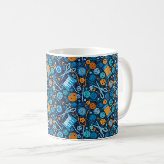 Zuhause Hobby Nähen von Kunsthandwerkspapieren Mus Kaffeetasse (VorderseiteRechts)
