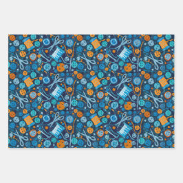 Zuhause Hobby Sewing Haberdashery DIY Collage Patt Geschenkpapier Set