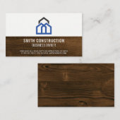 Zuhause | Holzkörner Visitenkarte (Vorne/Hinten)