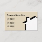 Zuhause House Services Visitenkarte (Vorderseite)