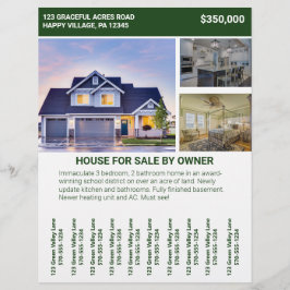 Zuhause House zum Verkauf durch den Flyer des Eige