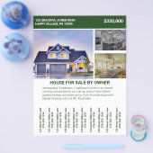 Zuhause House zum Verkauf durch den Flyer des Eige (Einzeln)