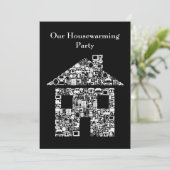 Zuhause Housewarming Party Einladung (Stehend Vorderseite)