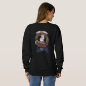 Zuhause/Hume Clan Abzeichen Frauen Sweatshirt (Schwarz voll)