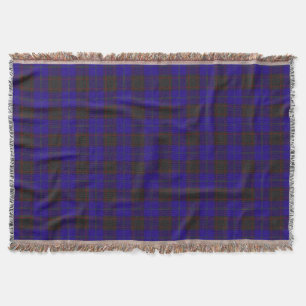 Zuhause (Hume) Clan Scottish Tartan Kariert Decke