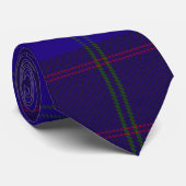 Zuhause (Hume) Clan Scottish Tartan Kariert Krawatte (Gerollt)