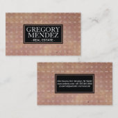 Zuhause-Icon-Muster Visitenkarte (Vorne/Hinten)