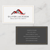 Zuhause Icons Visitenkarte (Vorne/Hinten)