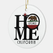 ZUHAUSE Idyllwild California Keramik Ornament (Links)