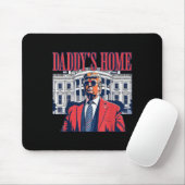 Zuhause I'm Voting Convicted Felon 2024 Trump Dadd Mousepad (Mit Mouse)
