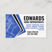 Zuhause Improvement Business Card Visitenkarte (Vorderseite)