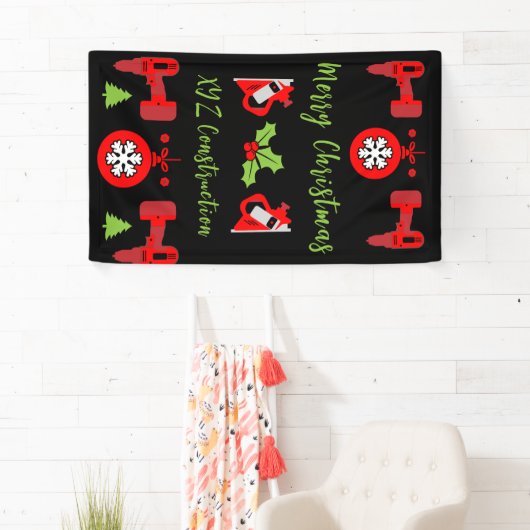 Zuhause Improvement Christmas Geschenke Banner (Insitu)