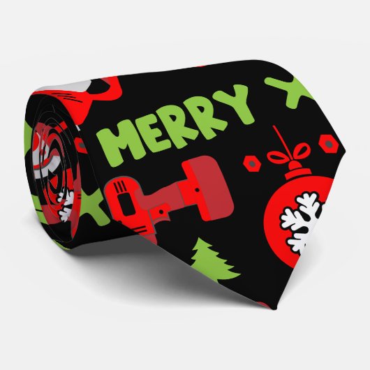 Zuhause Improvement Christmas Geschenke Krawatte (Gerollt)