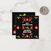 Zuhause Improvement Christmas Geschenke Mitteilungskarte (Vorderseite/Rückseite Beispiel)