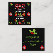 Zuhause Improvement Christmas Geschenke Mitteilungskarte (Vorne/Hinten)