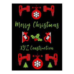 Zuhause Improvement Christmas Geschenke Poster