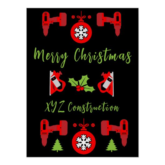 Zuhause Improvement Christmas Geschenke Poster (Vorderseite)