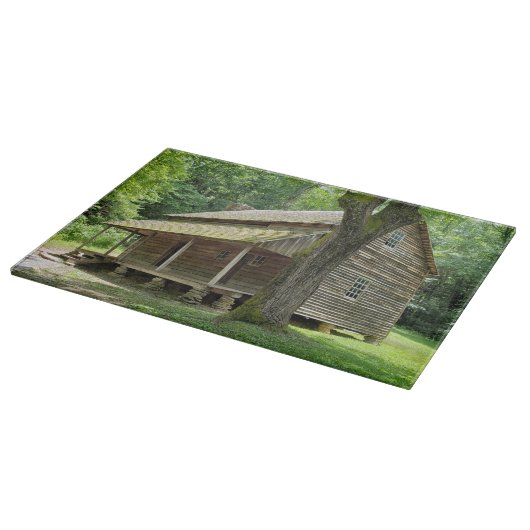 Zuhause in Cades Cove, Tennessee Schneidebrett (Ecke)