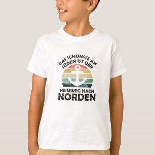 Zuhause in die Nordsee T-Shirt