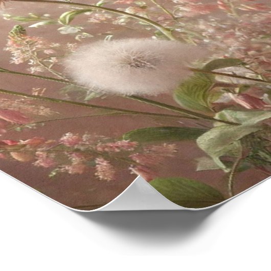 Zuhause in einer Glaswand Poster (Ecke)