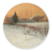 Zuhause in Montclair, George Innes Art Keramikknauf (Vorderseite)